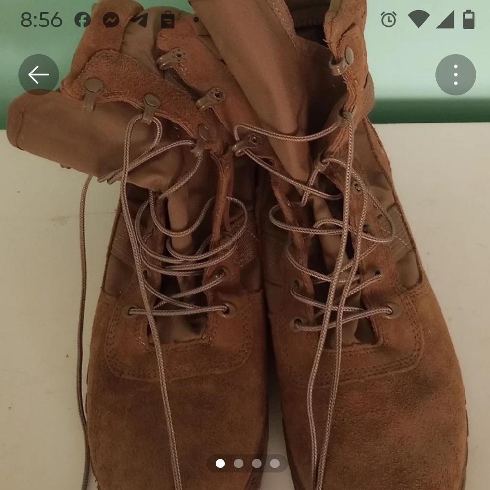 Mens Rocky Brown Tactical Lace Up.  Boots 10 1/2. Worn Once.